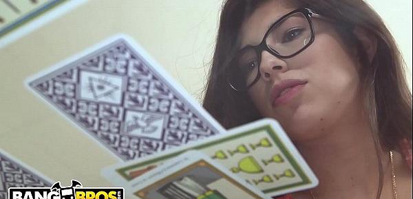  BANGBROS - Ava Taylor Gets Smashed By Fugazi Tarot Card Reader Tony Rubino